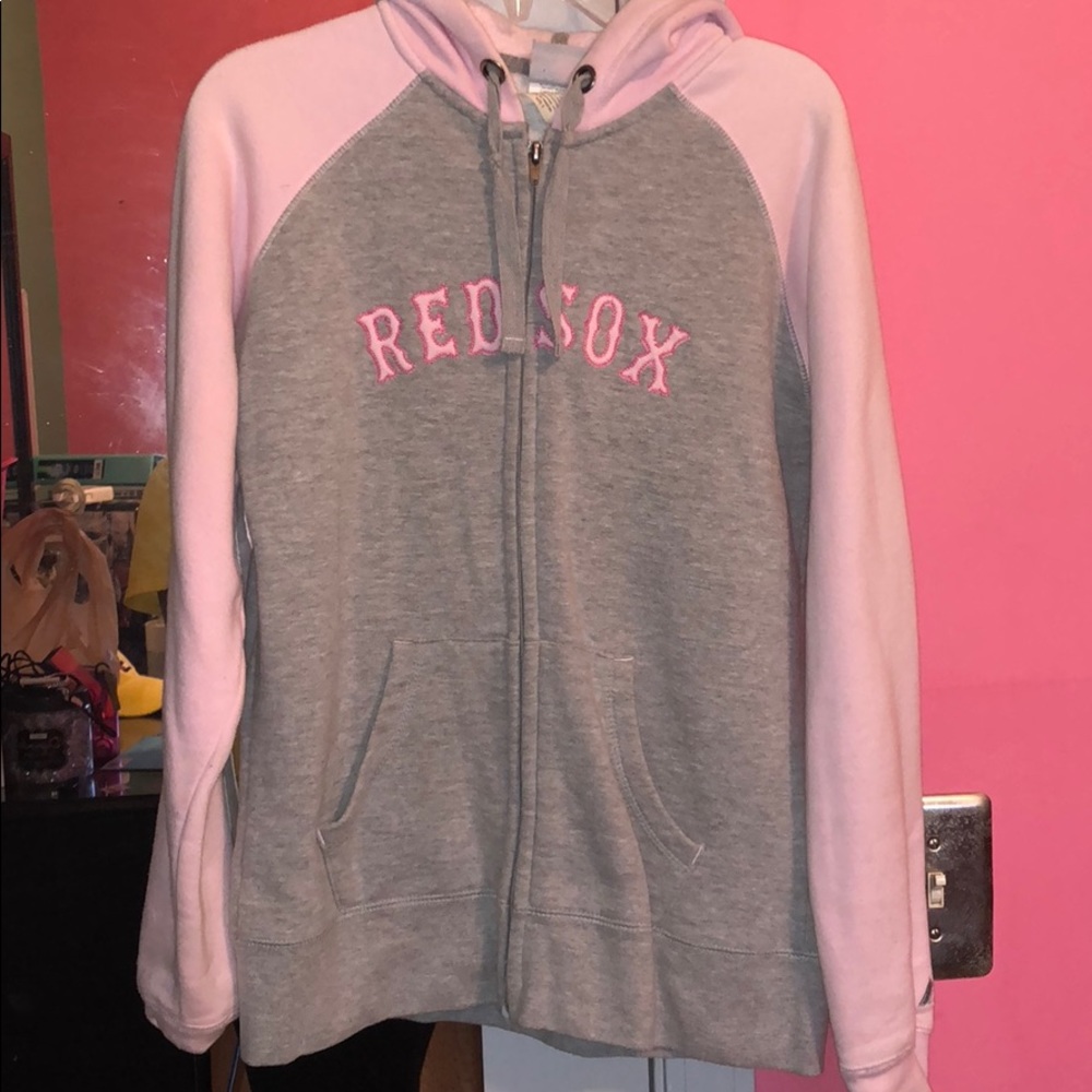 Pink Red Sox Jacket